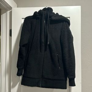 Athleta Long Sherpa Coat